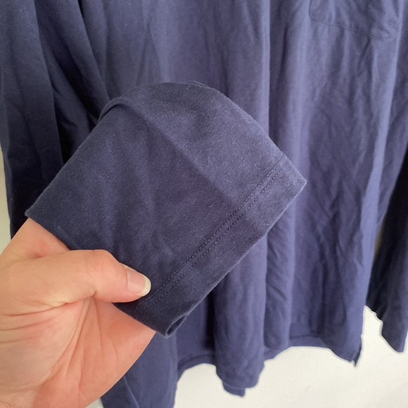 Tommy Bahama Men’s long sleeve Islandzone w/ 37.5 Technology Dark Blue Size XXL - Picture 5 of 7